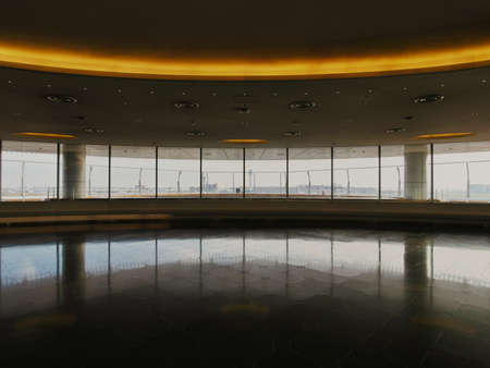 Tokyo,Japan - November 3, 2021: Tokyo International Airport Terminal 3 Floor for observation