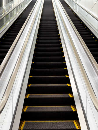 Tokyo, Japan - March 19, 2022: Three Escalators out of serviceの写真素材