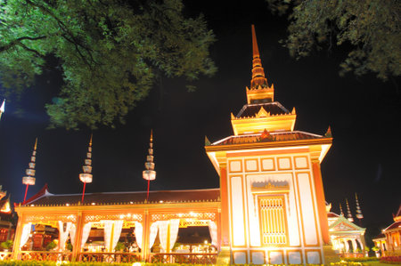 Thai royal funeralのeditorial素材