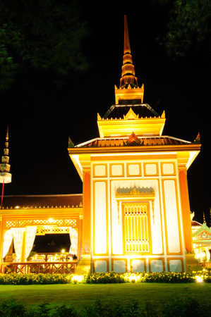 Thai royal funeralのeditorial素材