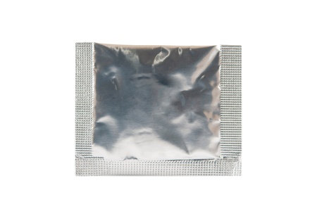 Aluminum foil sachet for medicine powderの写真素材