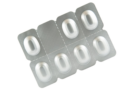 Seven tablet blister pack show weekly package treatment