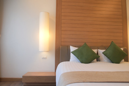 closed up bed room