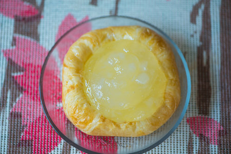 Toddy Palm Pie Pots on dish