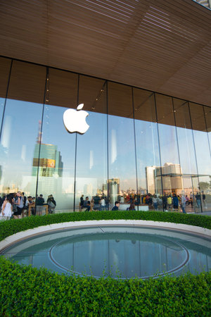 BANGKOK, THAILAND - 21 JUL 2019:Outside of the Iconsiam on the river Icon Siam is a new shopping center and a landmark in Bangkok,Thailandのeditorial素材