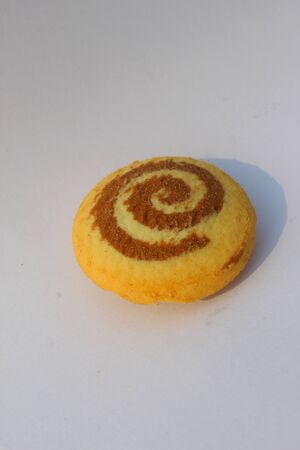 spiral cookieの写真素材