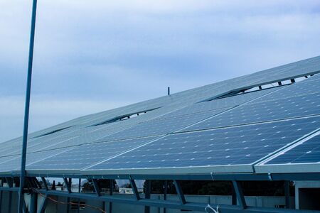 solar panelの写真素材