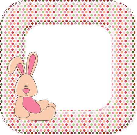 Child photo framework. Vectorのイラスト素材