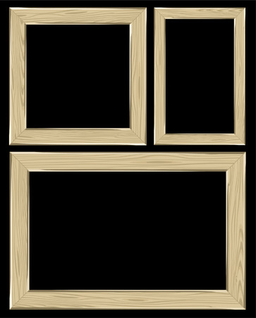 Set of the frames. Vectorのイラスト素材