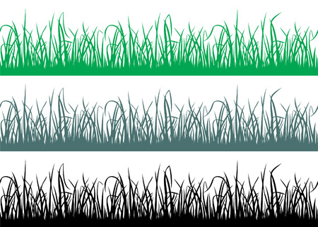 Seamless grass pattern.のイラスト素材