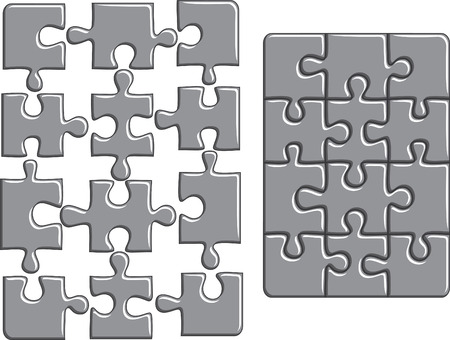 Puzzle background.  illustrationのイラスト素材