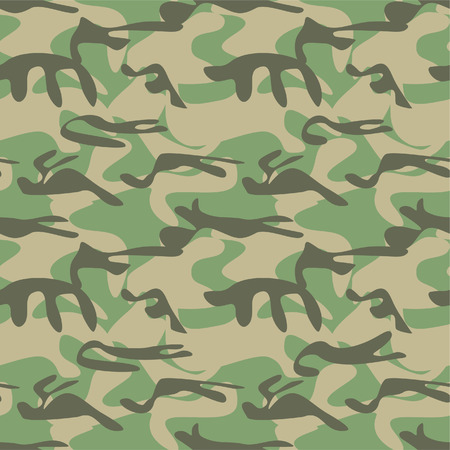 Camouflage seamless pattern.  illustrationのイラスト素材