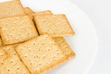 cookies on plateの写真素材