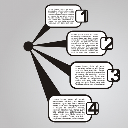 For different business message designのイラスト素材