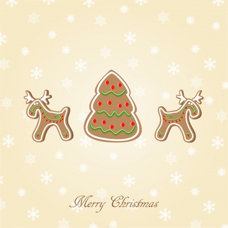 Candy Christmas card. illustration のイラスト素材
