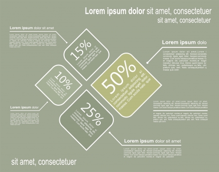 Infographic template. Vector illustration のイラスト素材
