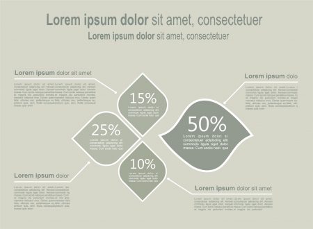 Infographic template. Vector illustration のイラスト素材