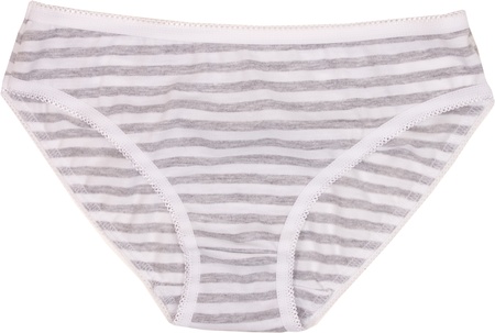 elegant panties isolated on white backgroundの写真素材