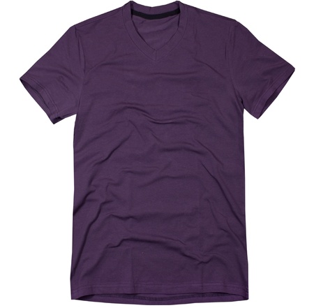 Men's t-shirt isolated on white background.の写真素材