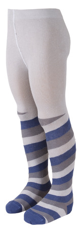Child's tights isolated on white background on a mannequinの写真素材