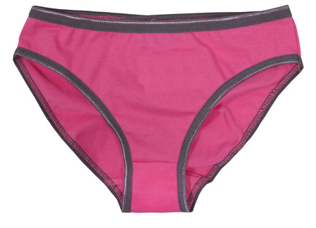 Women's panties isolated on white.