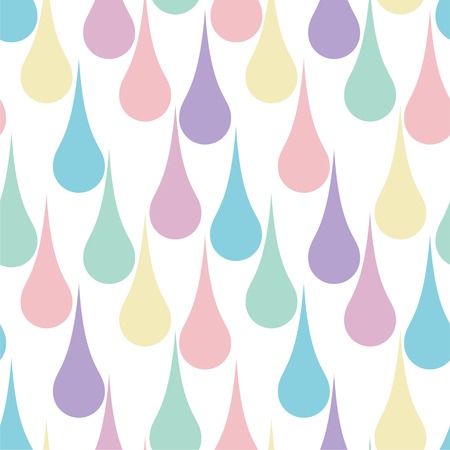 Seamless pattern with drops. illustrationのイラスト素材