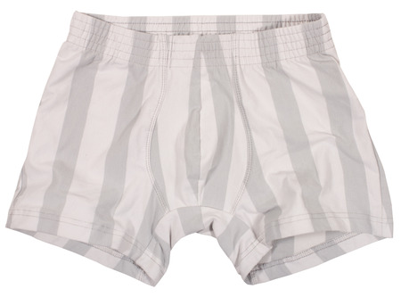 Male underwear isolated on white.の写真素材