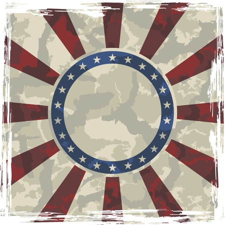 Abstract grunge background, vector illustration. Grunge effect can be cleaned easily.のイラスト素材