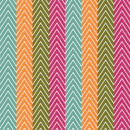 Chevrons seamless pattern background retro vintage design illustrationのイラスト素材