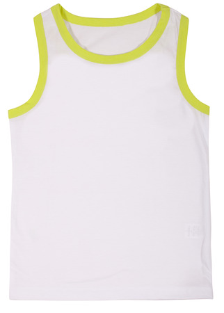 Sleeveless childrenの写真素材