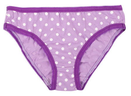 Women's panties isolated on a white background.の写真素材