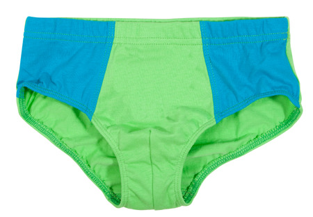 Male underwear isolated on a white background.の写真素材