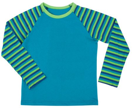 Child shirt isolated on a white background の写真素材