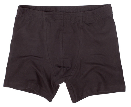Male underwear isolated on a white background.の写真素材