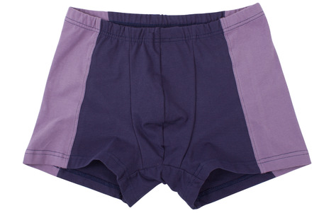 Male underwear isolated on a white background.の写真素材
