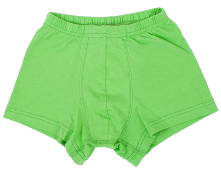 Male underwear isolated on a white background.の写真素材