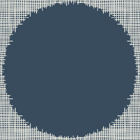 Abstract canvas hole grungy frame  Vectorのイラスト素材