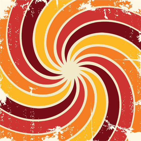 Abstract spiral grunge pattern background. Vectorのイラスト素材