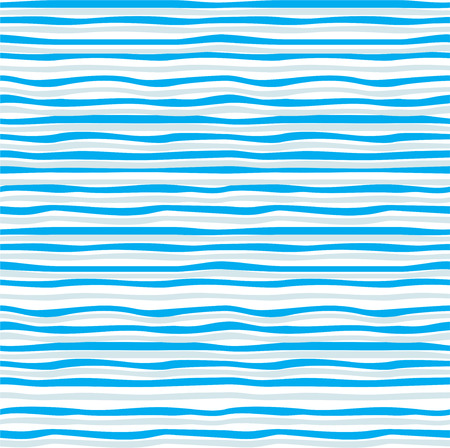 Abstract blue wave seamless pattern. のイラスト素材