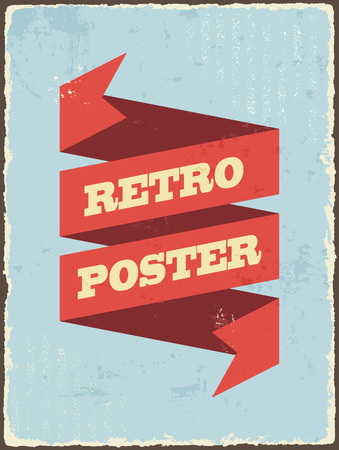 Vintage typography Backgroundのイラスト素材