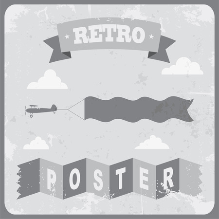 Vintage typography Backgroundのイラスト素材