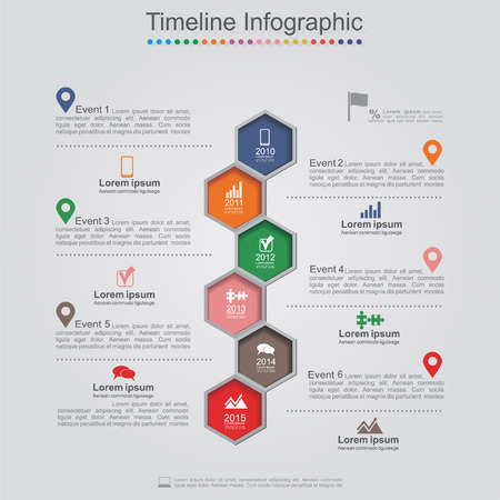 Infographics element web design layout. Vectorのイラスト素材