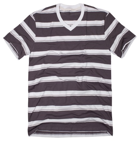 Men's t-shirt isolated on a white background.の写真素材