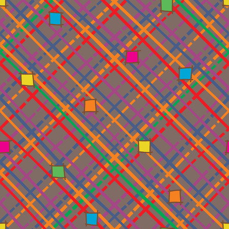 Seamless colorful pattern. Vector illustrationのイラスト素材
