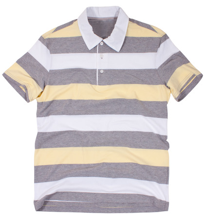 Polo shirt isolated on white background.の写真素材