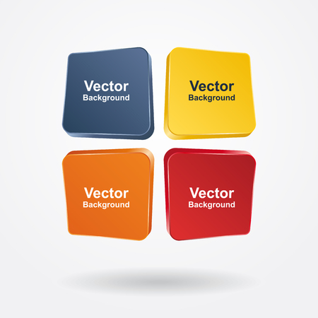 Infographic report template with place for your data. Vector illustrationのイラスト素材