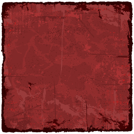 Red grunge texture vintage background. Vector illustrationのイラスト素材