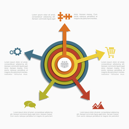 Template with place for your data. Vector illustration.の写真素材