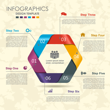 Infographic template. Can be used for workflow layout, diagram, business step options, banner, web design.の写真素材