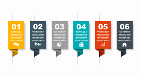 Infographic design template with place for your data. Vector illustration.のイラスト素材